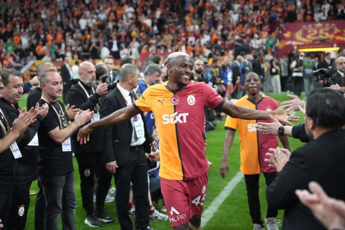 “Goals go rain” – What AFCON silver medalist said about Victor Osimhen’s Galatasaray transfer