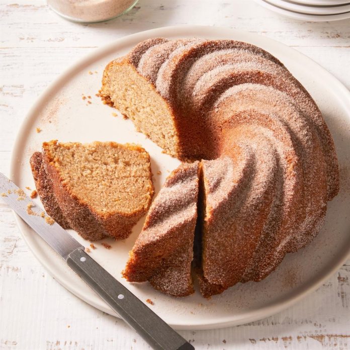 Apple Cider Doughnut Cake