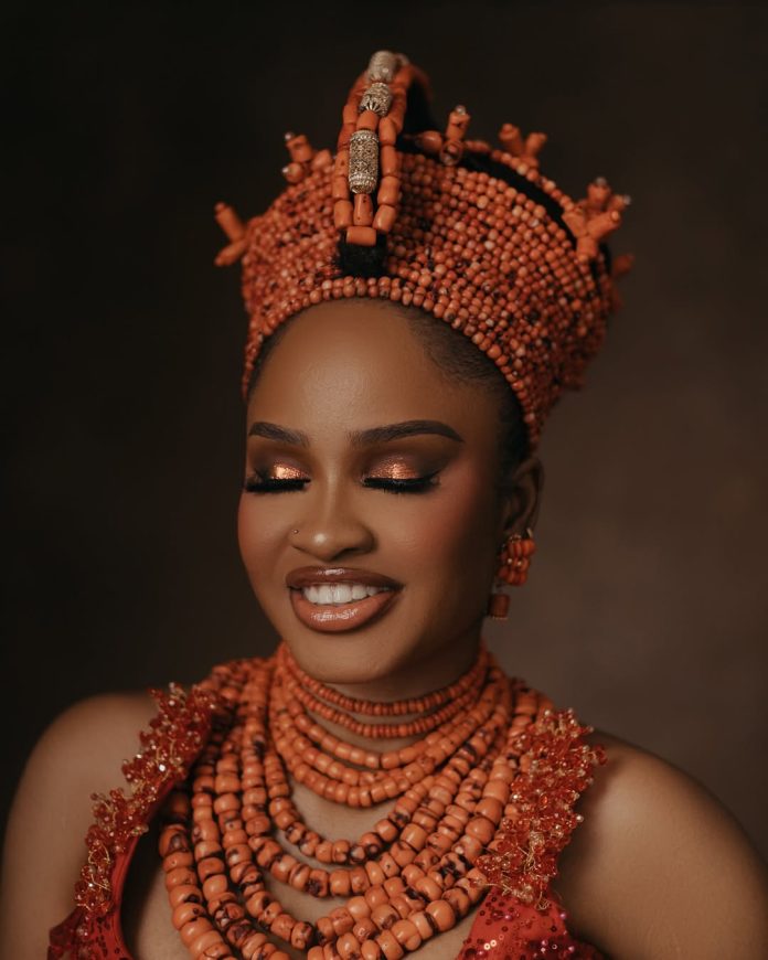 rep-your-culture-with-elegance-in-this-stunning-edo-bridal-look.jpg Rep Your Culture with Elegance in This Stunning Edo Bridal Look!