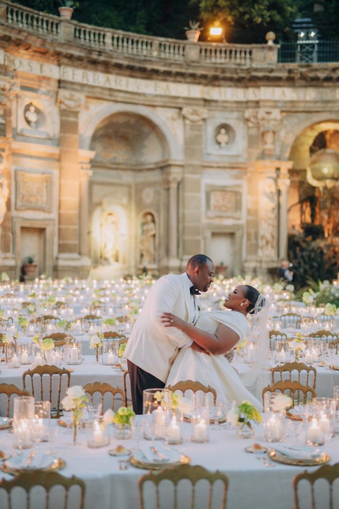 Daniella & Tsolaye Said “I Do” in Rome With 600 Guests and a Whole Lot of Magic!
