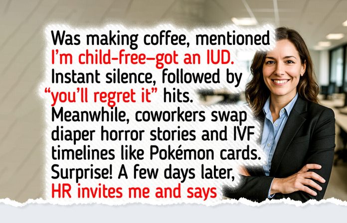 I Told My Coworkers I’m Child-Free, Now My Career Is on the Line