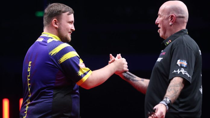 Luke Littler edges through in New Zealand Darts Masters as Luke Humphries and Gerwyn Price also win in Auckland