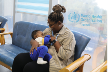 A safe space to nourish: WHO Uganda champions breastfeeding at the workplace