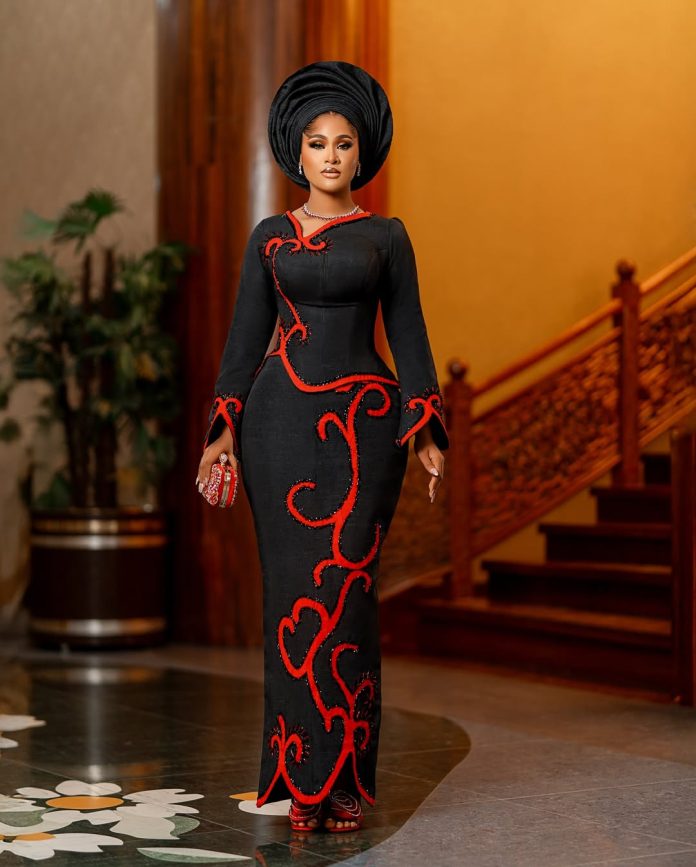 Go Bold and Elegant for Your Yoruba Trad With This Black Inspo
