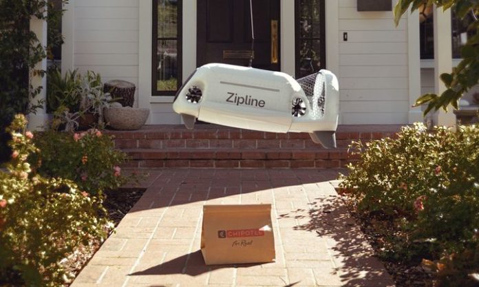 Introducing Zipotle: Chipotle Partners With Zipline for Aerial Delivery