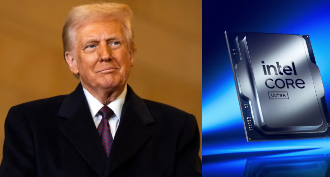 Trump, Intel Announce Deal Giving US 10% Stake In Chipmaker