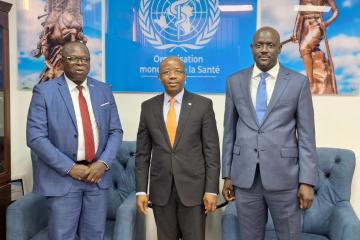 Driving Health Impact Together:   UNICEF WCAR Leadership Engages with WHO Benin