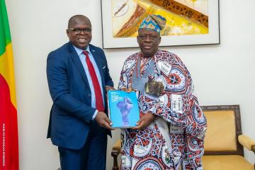WHO Representative in Benin meets National Assembly President: Benin’s Parliament reaffirms Its key role in sustainable health financing