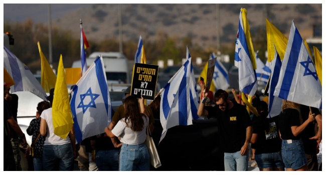 Israeli Protesters Demand Hostage Deal As Cabinet Set To Meet