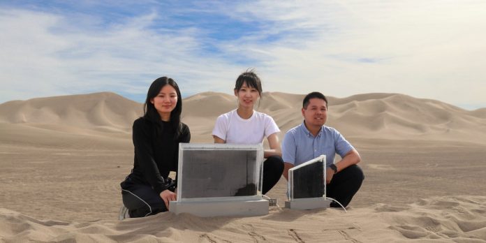 ‘Bubbles’ turn air into drinkable water