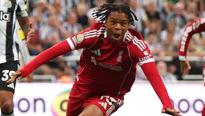 Teenager Rio Ngumoha scores 100th-minute winner as Liverpool beat Newcastle at St. James’ Park (Video)