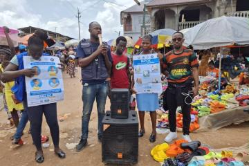 WHO’s investment of more than USD 300,000 to the ‘Enhanced Mpox Response Campaign’ in Sierra Leone contributes to a 50% decline in mpox cases.