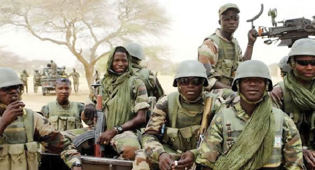 Troops Kill 12 Terrorists, Recover Arms In Borno