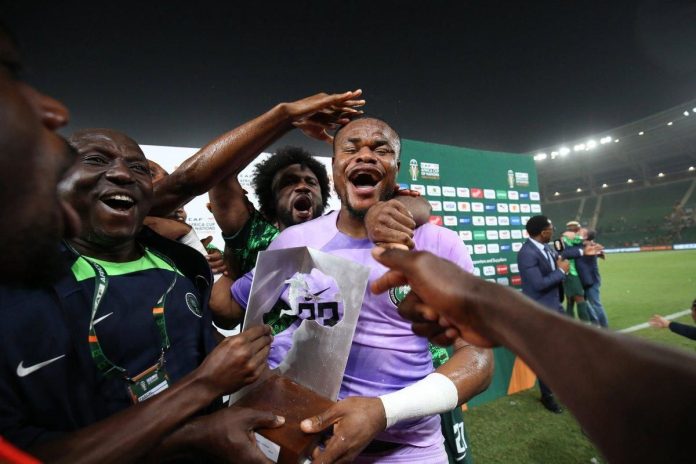 WATCH: Stanley Nwabali saves penalty on injury return as Nigeria receive huge World Cup boost