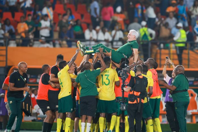 South Africa head coach Hugo Broos speaks ahead of Nigeria clash