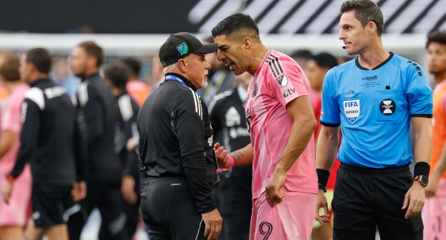 Suarez Banned For Leagues Cup Spitting Furore