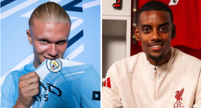 Guardiola Puts Haaland Above Isak In List Of World’s Top Strikers