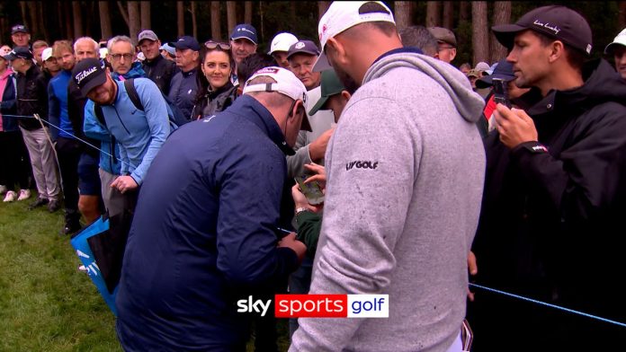 BMW PGA Championship: Phones, gravity and a clutch putt! | Rahm saves par after rules debate