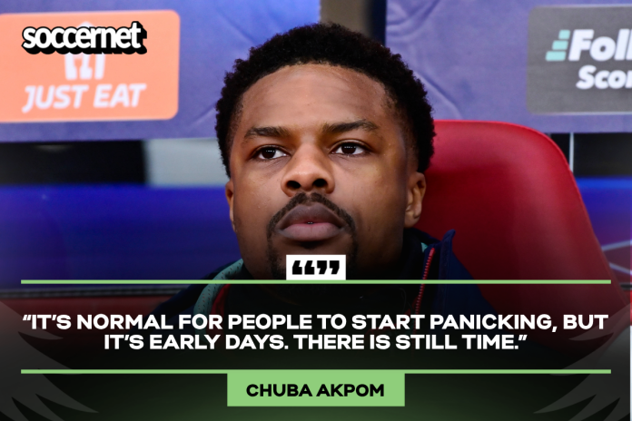 Chuba Akpom assures Ipswich fans of calm despite early storm