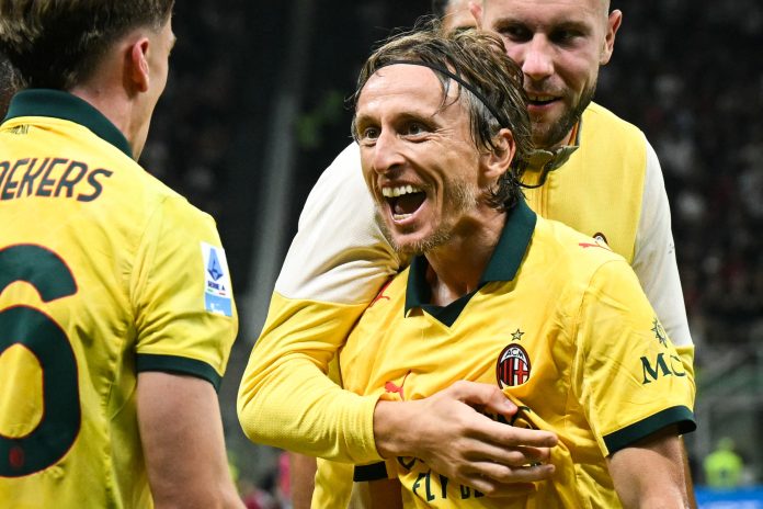 Timeless Modric Opens AC Milan Account With Winner Against Bologna