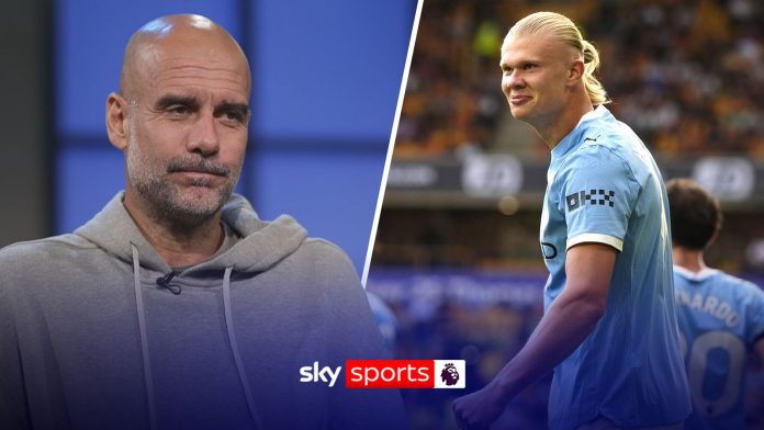 Pep Guardiola praises Erling Haaland’s start to 25/26 season