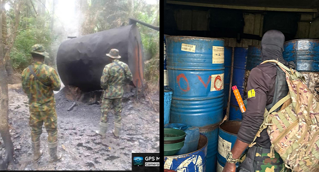 Troops Arrest Suspects, Seize Illegal Petroleum Products In Rivers, Others