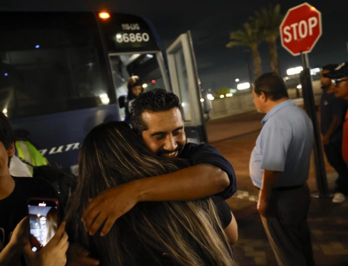 His cellmates self-deported. He fought to get back to his family