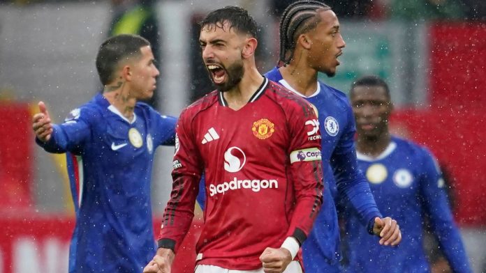Bruno Fernandes shows he is Man Utd’s leader against Chelsea as Enzo Maresca’s decisions raise questions
