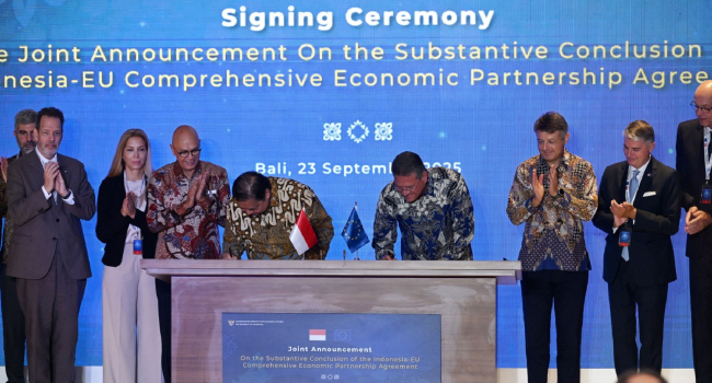 Indonesia, EU Sign Long-Awaited Trade Deal