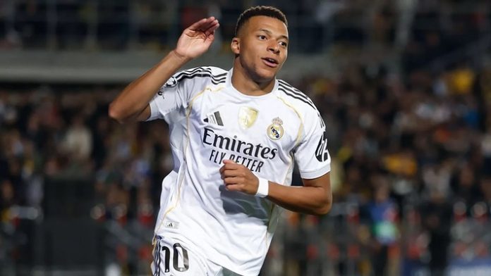 Champions League: Mbappe hat-trick fires Real Madrid past Kairat