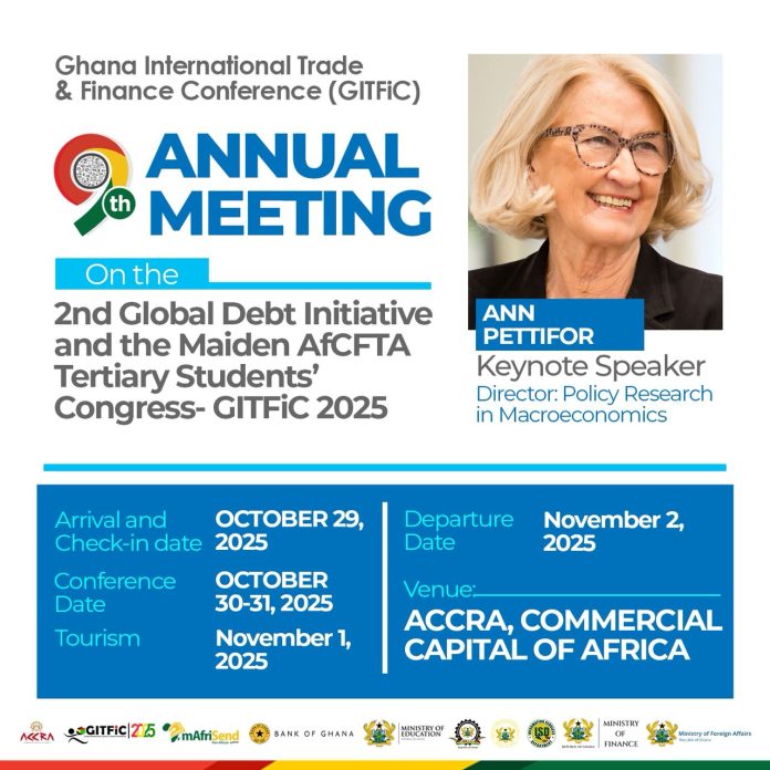 Jubilee 2000 co-founder, Ann Pettifor, to headline GITFiC 2025