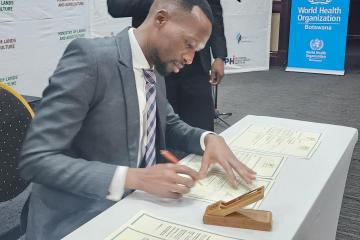 Momentous step for One Health initiative in Botswana