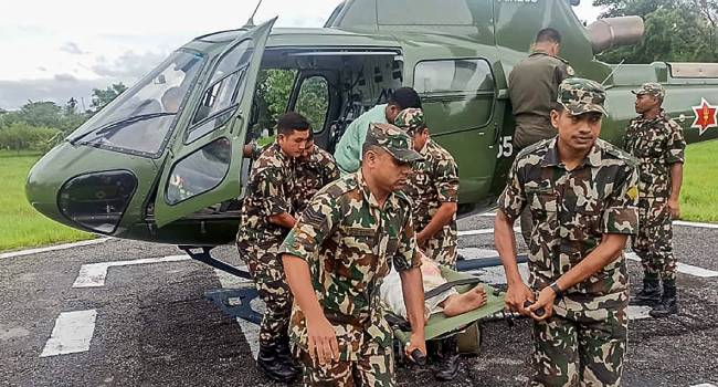 Landslides, Floods Kill 64 In Nepal, India
