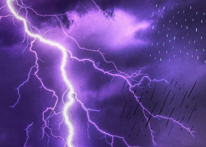 WEATHER: Partly cloudy with isolated showers and thunderstorms expected