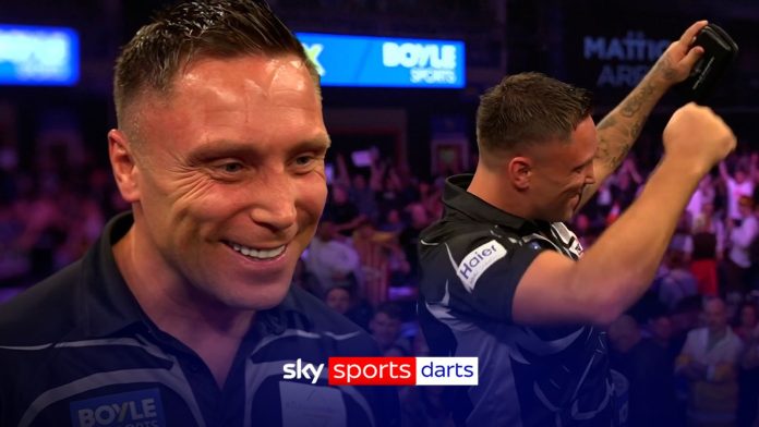 World Grand Prix: Gerwyn Price sets up mouth-watering tie with Luke Littler
