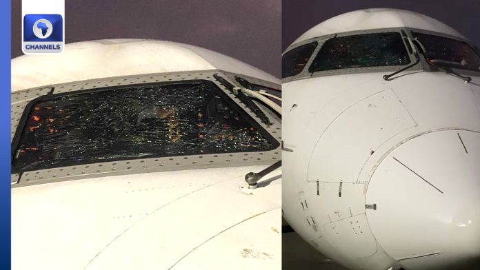 Plane Flying Super Eagles Back To Nigeria Makes Emergency Landing In Angola