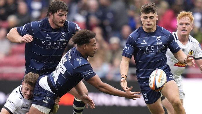 Gallagher Prem: Tom Jordan sees red but Bristol take derby honours over Exeter