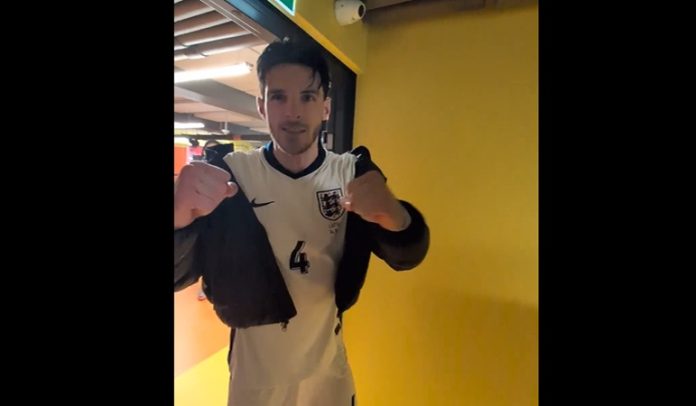 England players delighted with evening’s work as comprehensive triumph in Latvia secures World Cup spot (Video)