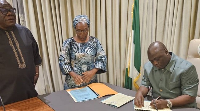 Governor Kefas Signs ₦143.4bn Supplementary Budget
