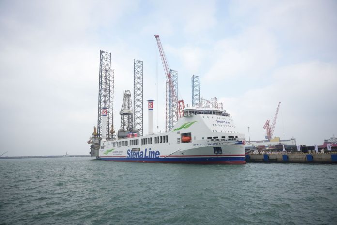 Stena Line’s newest methanol-ready hybrid ferry gears up for maiden voyage