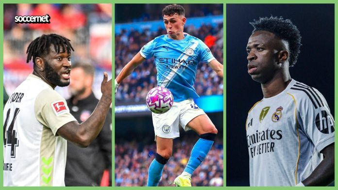 Victor Boniface joins Foden, Vinícius Jr. among top stars with declining market values