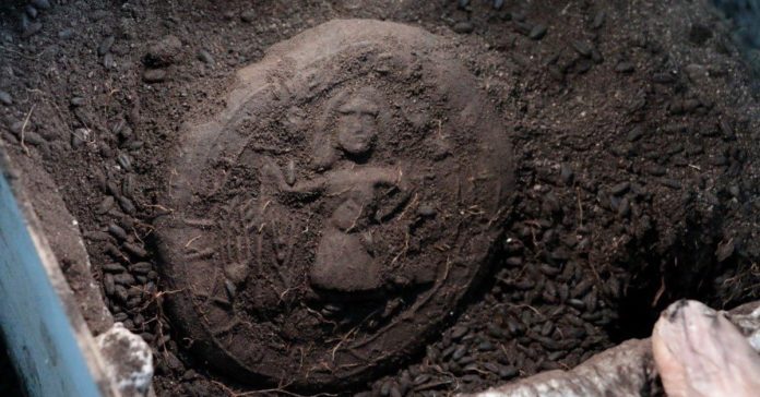 1,300-Year-Old Communion Bread Unearthed, Bearing the Image of Jesus