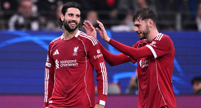 Liverpool End Losing Streak With Thumping Win At Eintracht Frankfurt