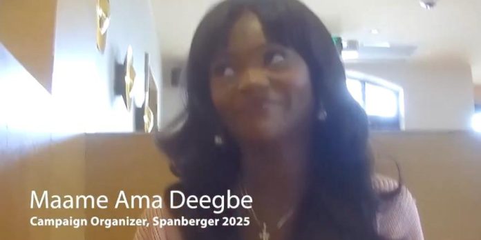 BREAKING EXCLUSIVE: Abigail Spanberger campaign organizer LAUGHS and ROLLS EYES over murder of Charlie Kirk