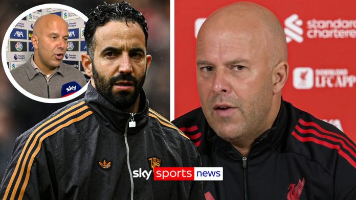 Arne Slot: Post-match comments about Man Utd’s style of play is a compliment not a criticism