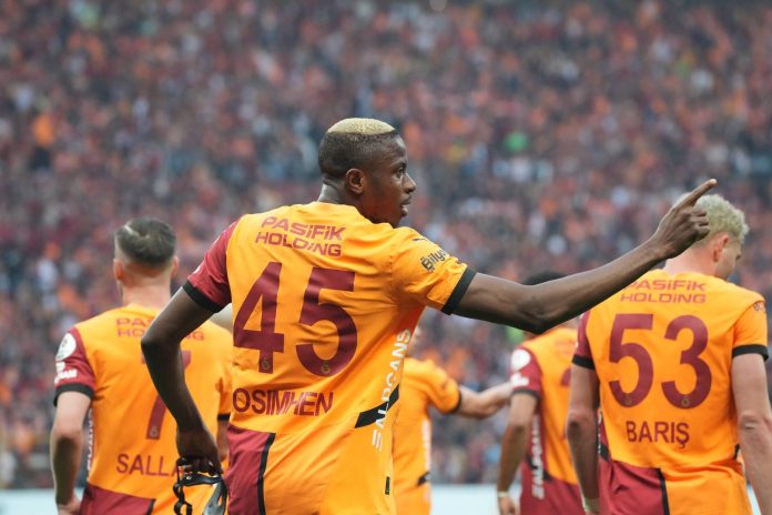 Galatasaray 3-1 Göztepe: Victor Osimhen strikes fear in Turkey and Gabon as Okan Buruk’s record stumble
