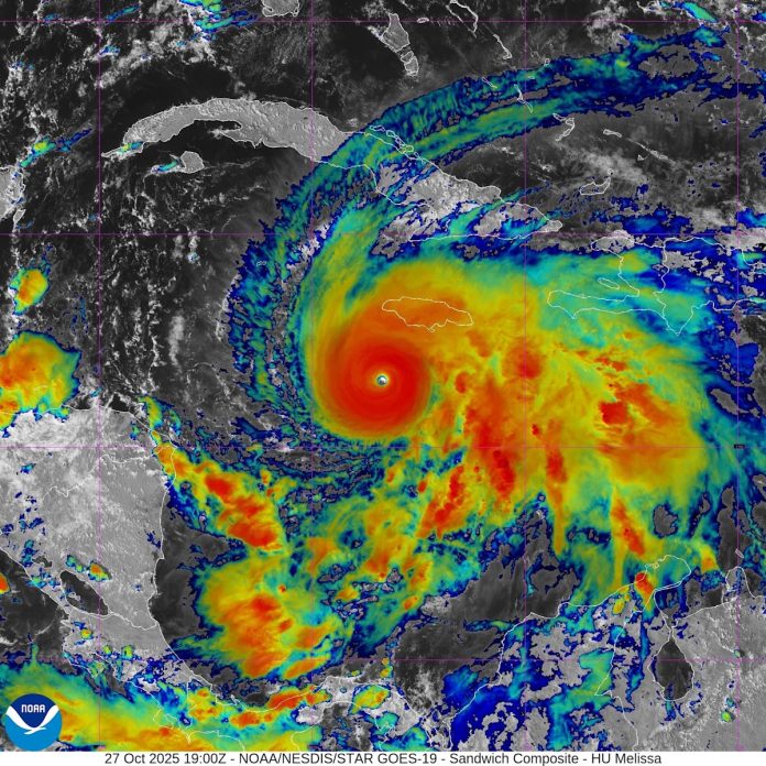 Catastrophic Hurricane Melissa slowly approaches Jamaica: Live Updates