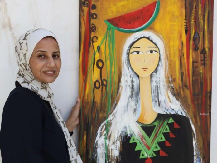Living Amid Bombs and Bloodshed, Painters in Gaza Hold Steadfast to Their Craft