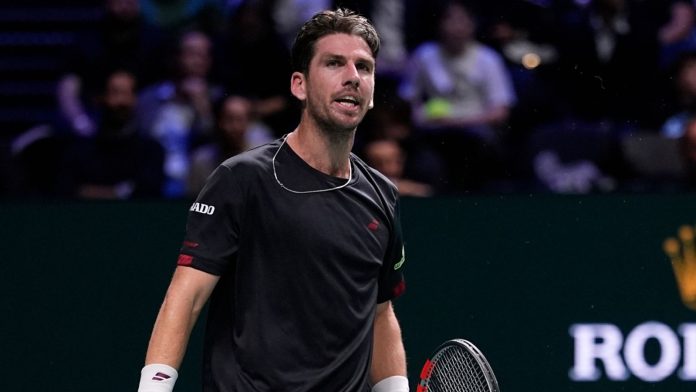 Cameron Norrie’s Paris Masters dreams ended by Shanghai champion Valentin Vacherot