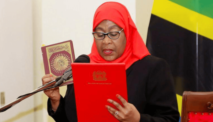 Samia Hassan sworn in for second term amid disputed vote in Tanzania